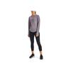 Under Armour Infused Meridian Crew Long Sleeve Solid Color Casual Sports Breathable Straight Fit Round Neck T-Shirt Women Tops 1360568-585