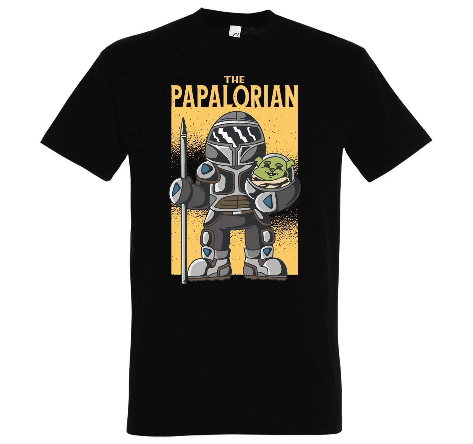 

Mens T-Shirt Papalorian Men Theme Star War Series Wars FIM Series Fun 3XL