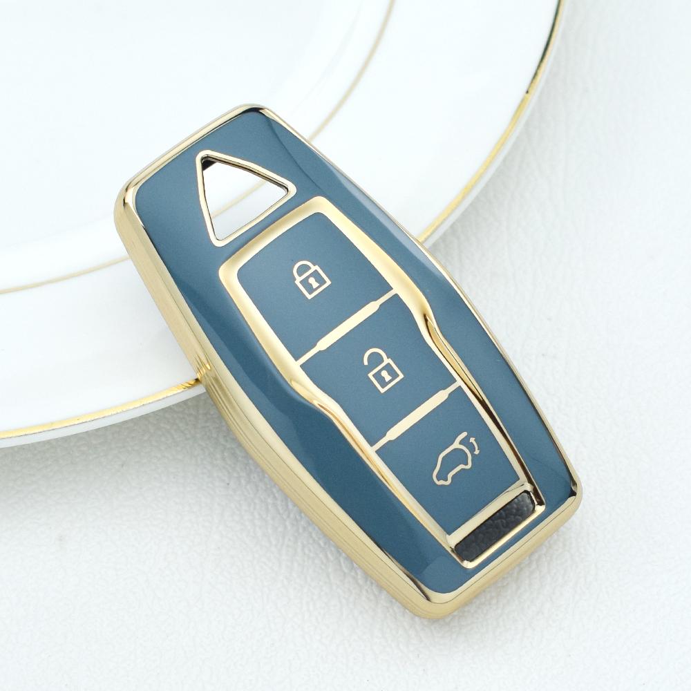 3 4 Tasten TPU Auto Remote Key Shell Fob Halter für Mitsubishi Outlander 2023 2022 Auto Smart Key Case Abdeckung Zubehör