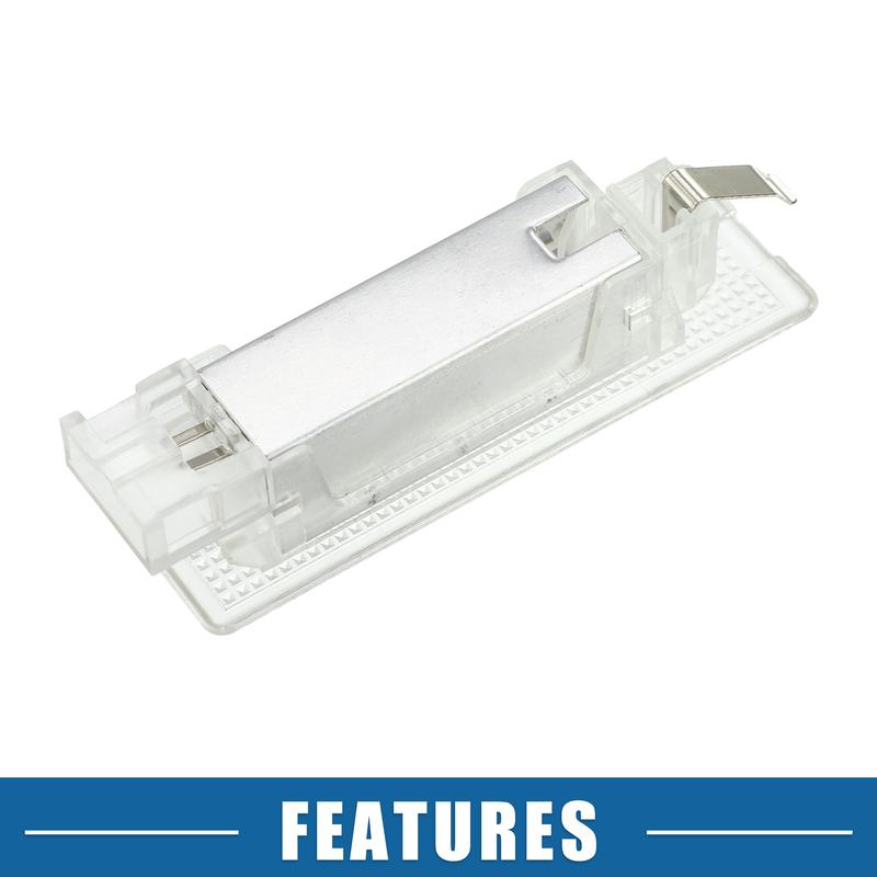 Motoforti 2 Pcs Interior Trunk Light Courtesy Footwell Boot Lamp for VW Beetle 12-19