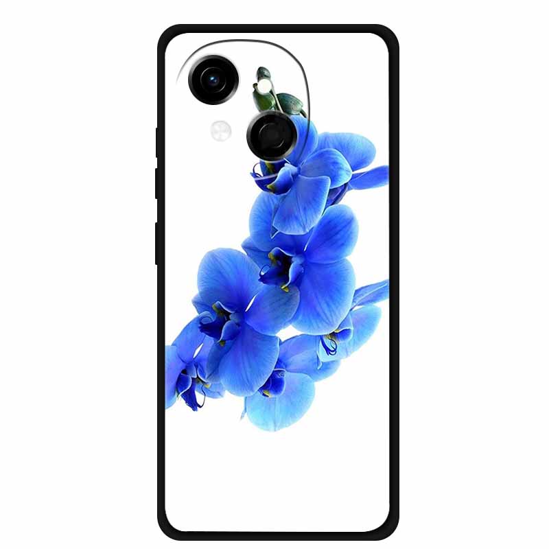 

Чехол для телефона Tecno Pop 9 4G 2024 KL4h 6.67 Черный Силиконовый Мягкий Задний Чехол для Tecno Spark 40C Чехол Coque TPU Бампер Сумки Tecno Pop 9 4G