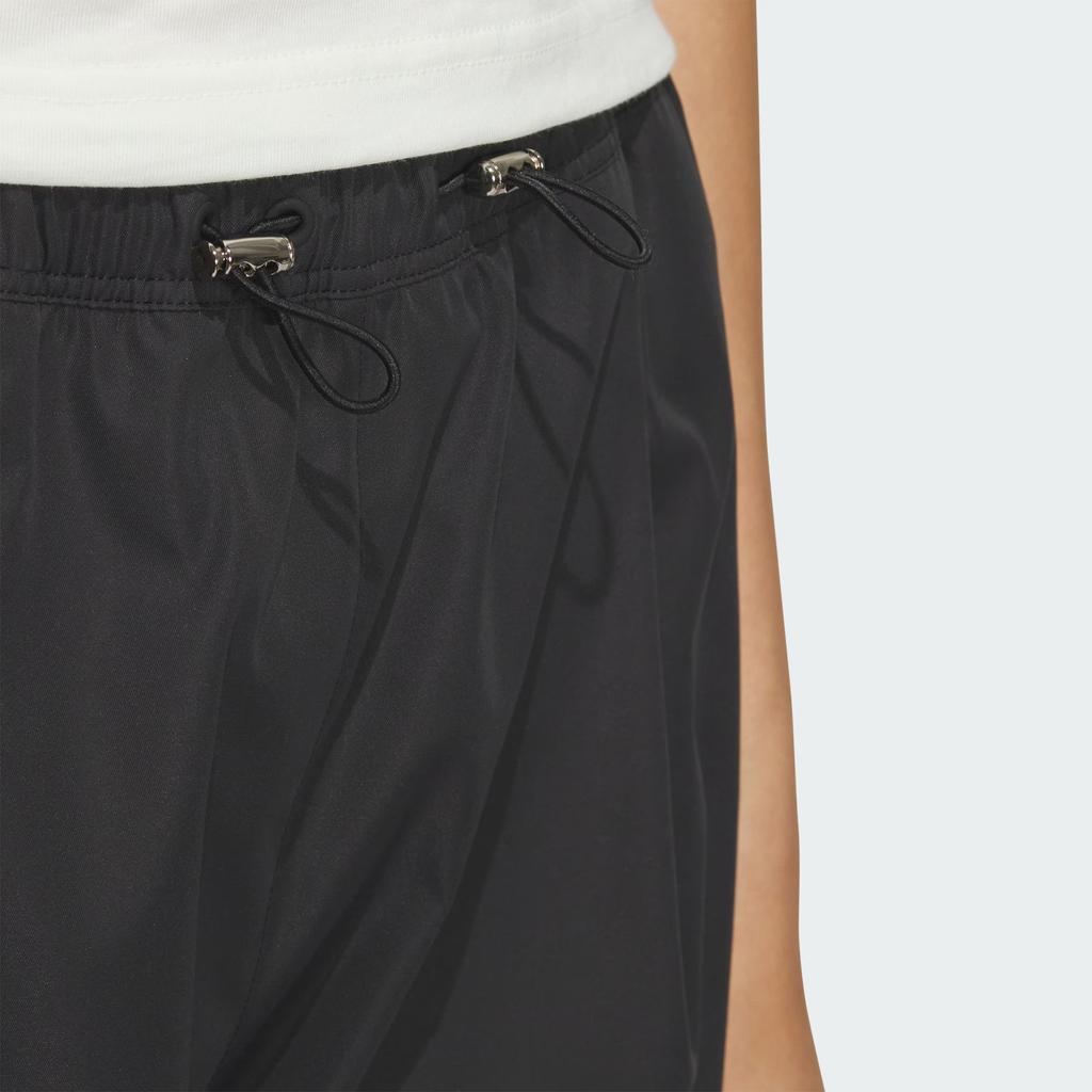 Adidas Tech Premium Woven Pants Water Resistant Loose Fit Casual Pants Women Pants Black JJ3548