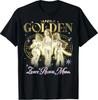 Huntrix Golden Zoey Rumi Mira Retro T-shirt 100% Cotone Magliette Uomo Top