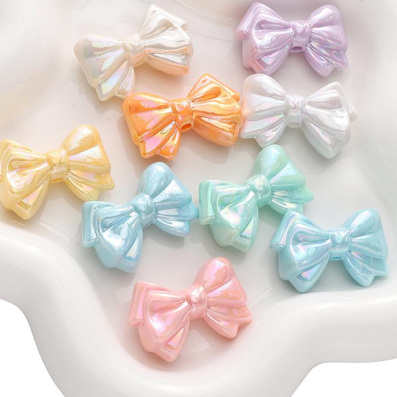 

Акриловая бусина AB цвета звезда любовь бант сделай сам ручная работа бисерный браслет материал для цепочки для мобильного телефона