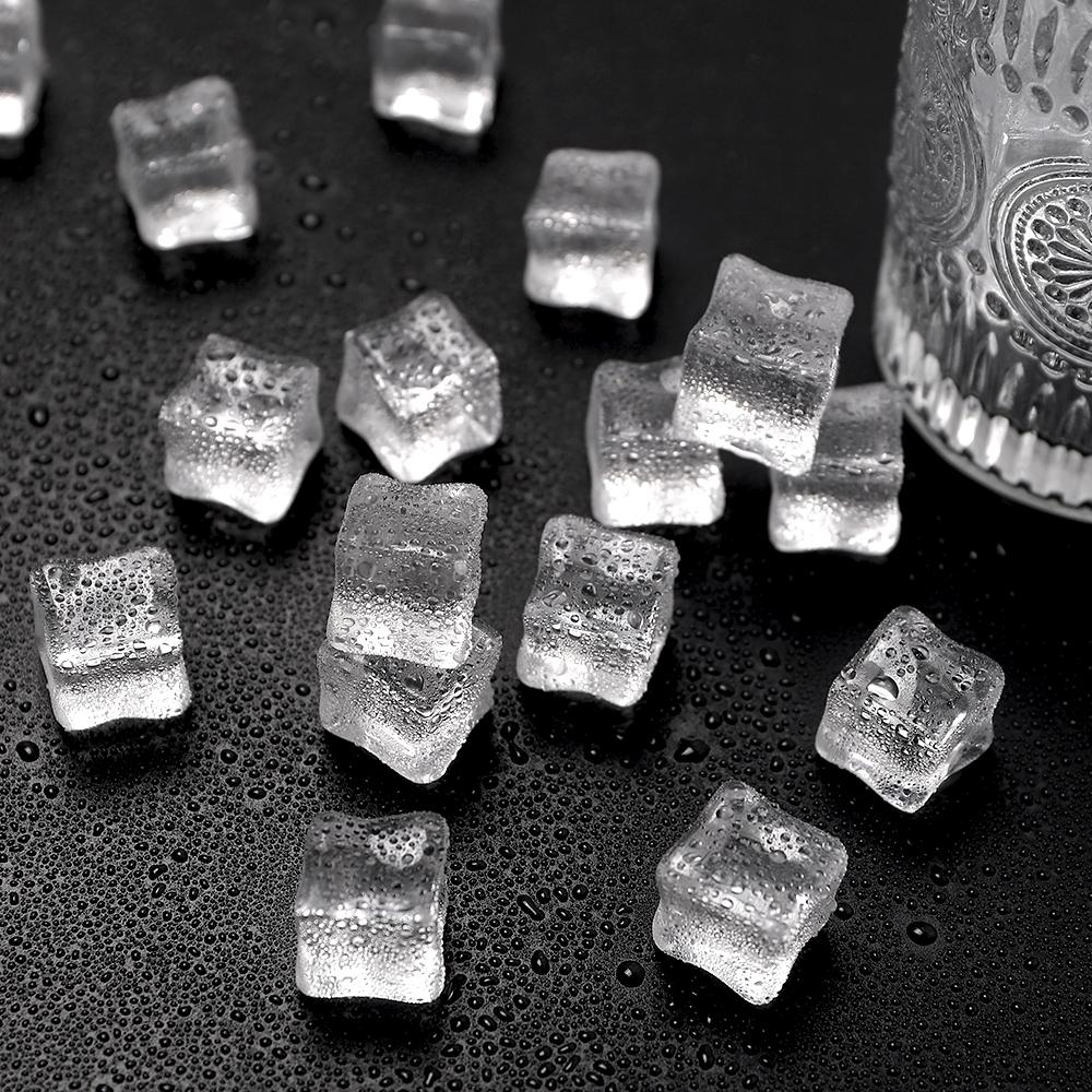 30Pcs Crystal Diamond Artificial Ice Blocks for Photography Props Vase Filling Home Decoration DIY Party Supplies Wedding Decor