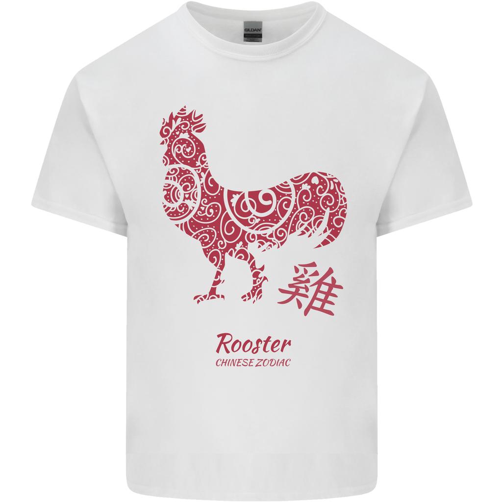 Chinese Zodiac Year of the Rooster Unisexs Light Cotton TShirt