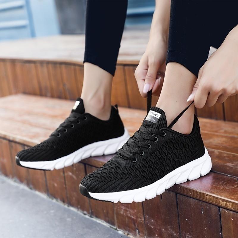Fashion Womens Breathable Mesh Sneakers Casual Running Shoes Summer Sports Shoes