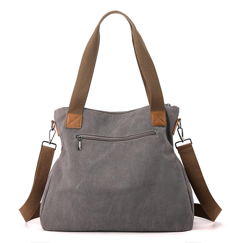 Shoulder Bag Women's Handbag Crossbody Bag Large Capacity Canvas Tote Bag