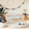 VidaXL Bed Frames for Children with Drawers, Single Bed with Headboard and Footboard, Bedroom Furniture, Scandinavian, 834444