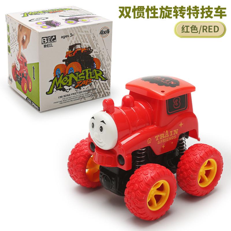 Inertial 4X4 Off-Road Vehicle, Children'S Simulation 360-Degree Stunt Model Car Drop-Resistant Car Toy