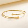 Elegant Adjustable Single-layer Bracelet: Exaggerated Temperament Hand Jewelry