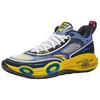 New Anta Assault 1st Generation Anti Slip Wear Resistant Mid Top Basketball Shoes Men's Blue 112431114-1