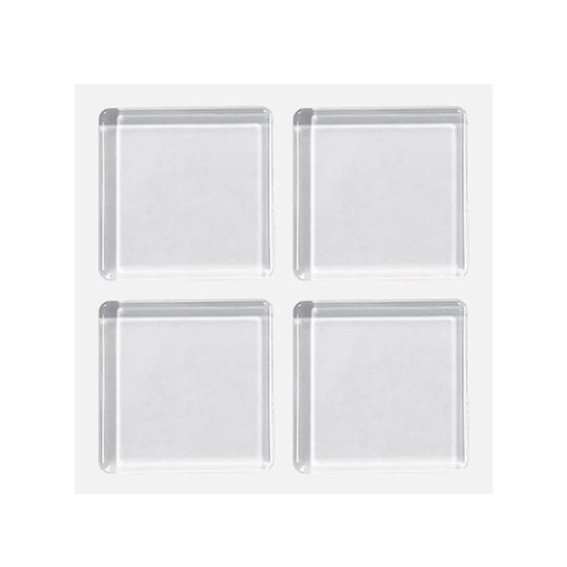 

4pcs/Set Transparent Anti Vibration Shock Absorbing Pad Mat Washing Machine Self Adhesive Mute Anti-Shock Protection Porte Pad