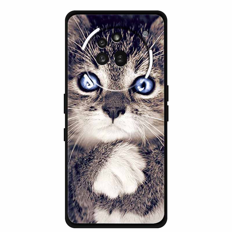For Nothing Phone 3A Pro Case 3 A Pro Phone Cover Wolf Black Silicone Soft Coque For Nothing Phone3A Pro Back Cover Case 3APro