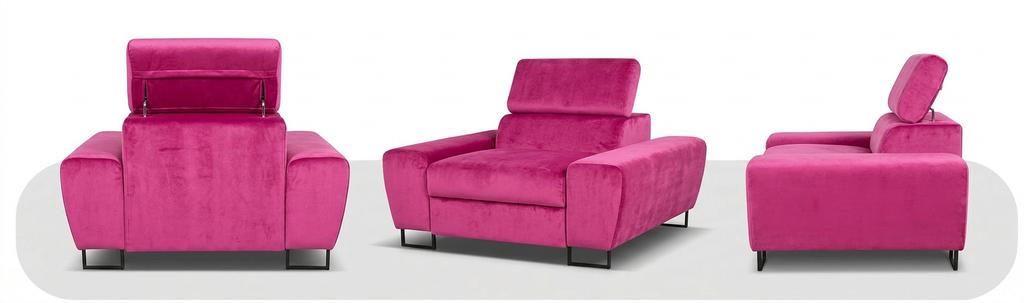 Loungesessel Savio Royal mit verstellbarer Kopfstütze – Family Meble