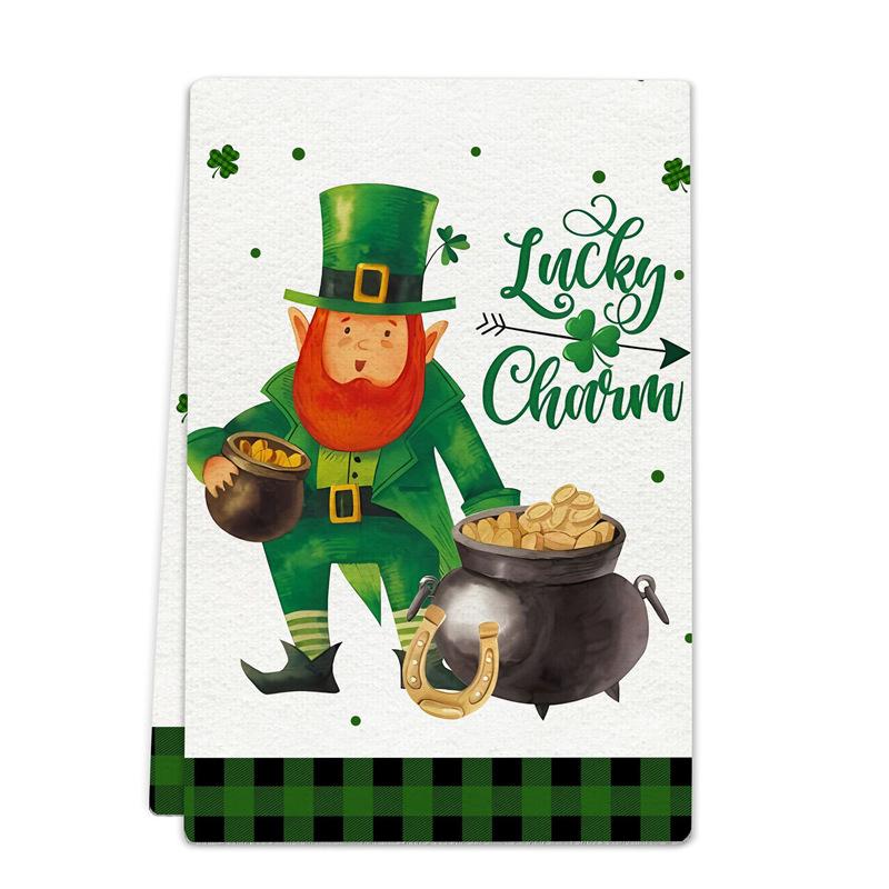 JIT Dropshipping Thanksgiving & Halloween Microfiber Kitchen Towels - Holiday Decorative Dish Towels