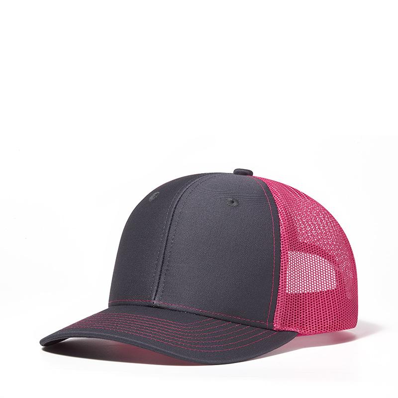 Custom Logo Animal Hunting Leather Patch Mesh Snapback Richardson 112 Trucker Hats Caps Duck Camo Trucker Hats