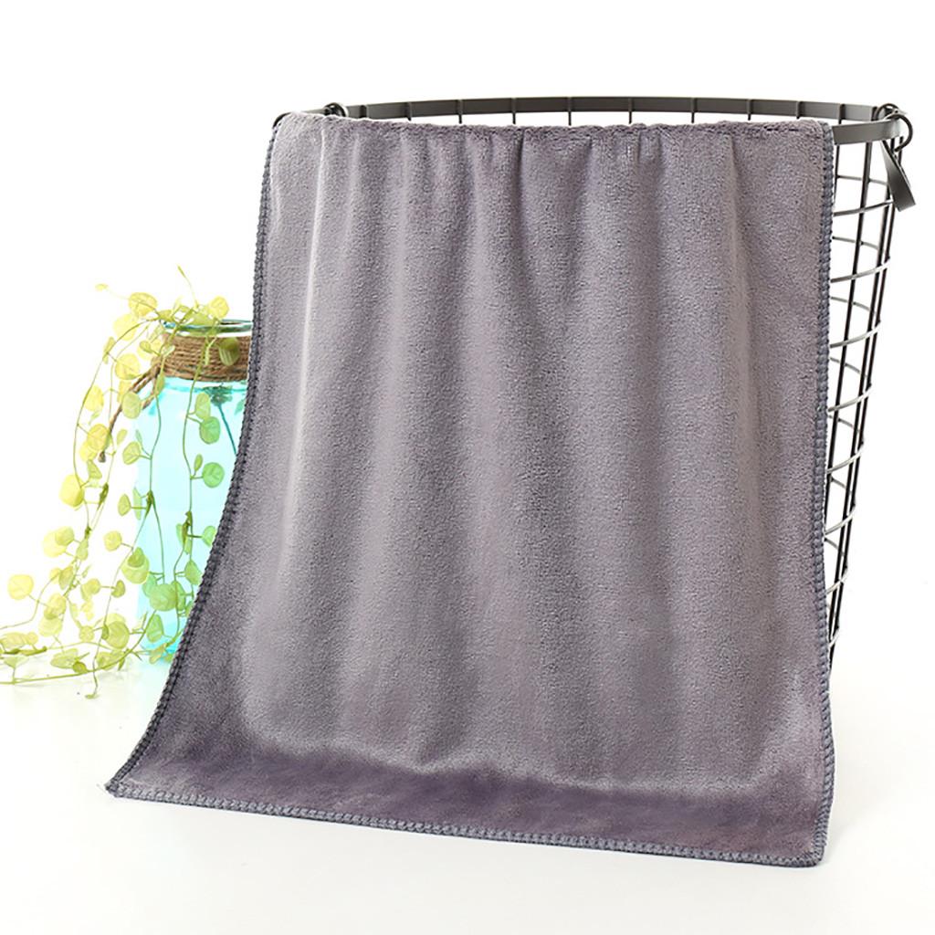 1PC Bathing Towel Shower Absorbent Superfine Fiber Soft Comfortable Bath Towel