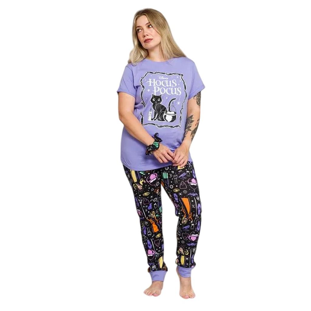 Hocus Pocus Womens/Ladies Thackery Binx Pyjama Set