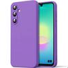 Case for Samsung Galaxy A18 4G/5G, Non-Slip Shockproof Anti-Scratch Liquid Silicone Purple