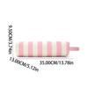 Large Capacity Hair Dryer Storage Bag Dustproof Stripe Design Hair Tool Organizer Pouch Multi-Functional Lightweight