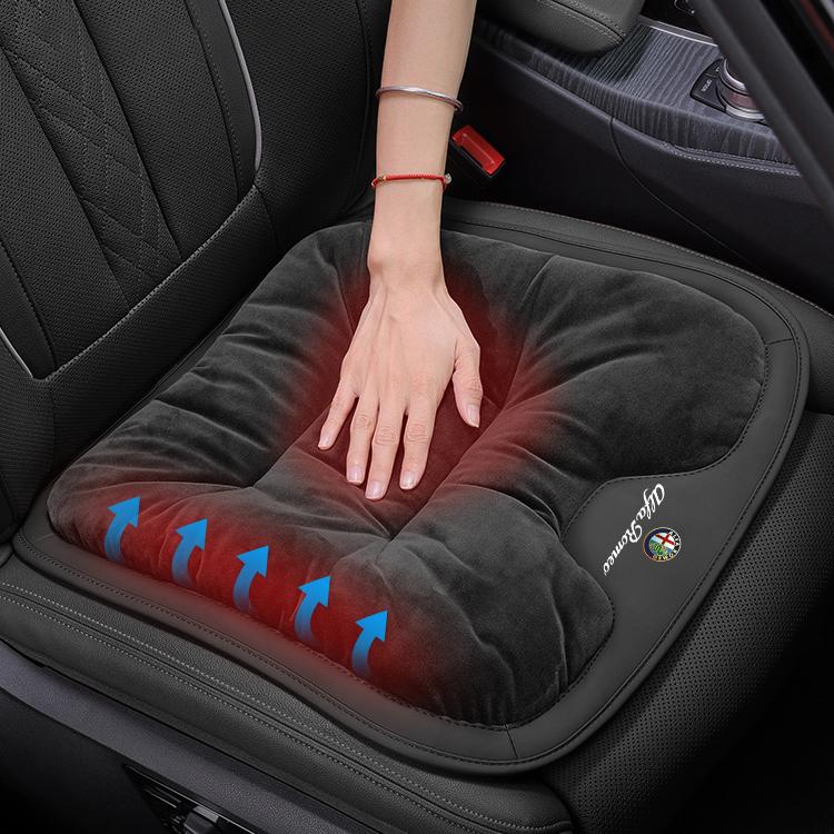 IQPD3 Car Exclusive Seat Covers Soft Breathable Seat Cushion For Alfa Romeo Giulietta Mito 159 Giulia Stelvio 156 147 Tonale Brera