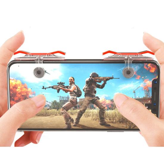 E9 1 Pair Mobile Phone L1 R1 Fire Button Aim Gaming Trigger Shooter for PUBG