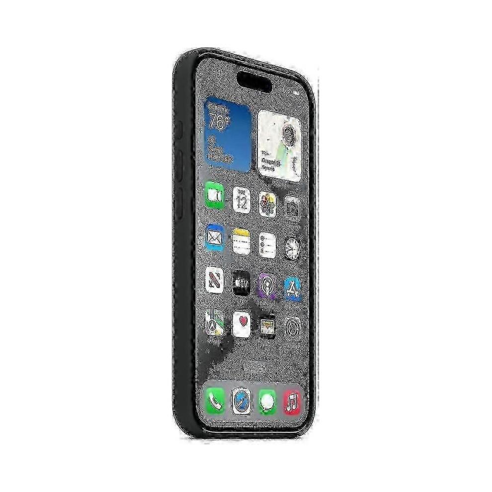(Black)For Apple Iphone 15 Pro Silicone Case With Magsafe
