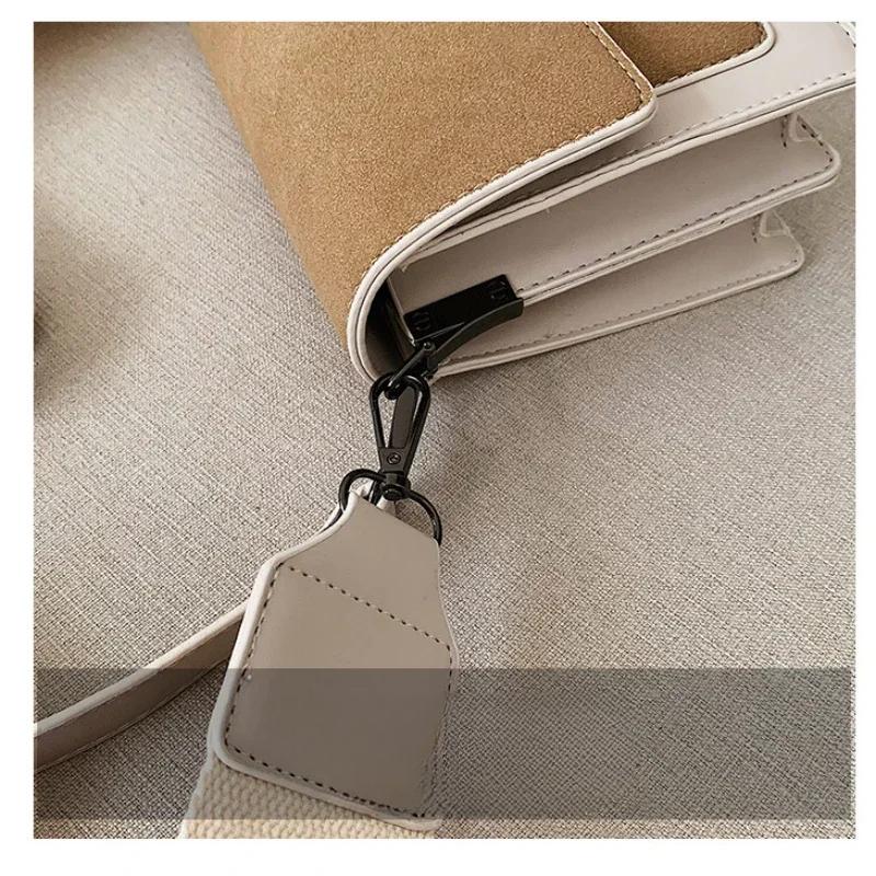 New Style Ladies Crossbody Bag Fashion Shoulder Casual Messenger Bags Frosted Fabric Mobile Phone Small Bags