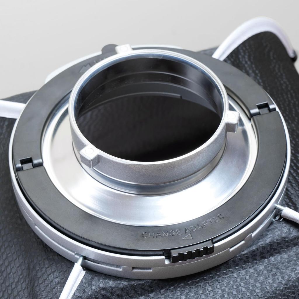 SMDV Softbox Bowens Adapter for NEMO with Bowens Mount Speed Ring compatible with Flip G ADPBOWENS Flip/Flip (Not series)