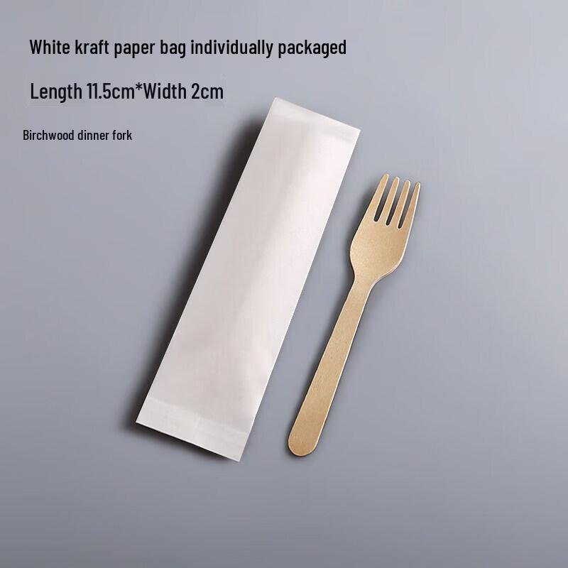 Disposable Small Wooden Dessert Spoons