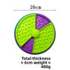 Fun Maze, Slow Food Bowl, Three-color Rotating Disc, Teething, Food Leakage Toy, Rotating Feeder, Dog and Cat Rice Bowls