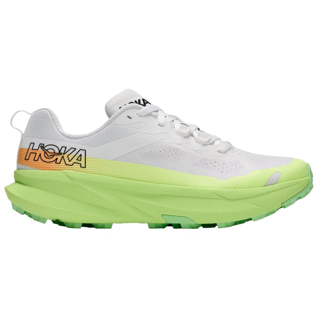 HOKA ONE ONE Trail Running Shoes Men's White 1176650-FYZ