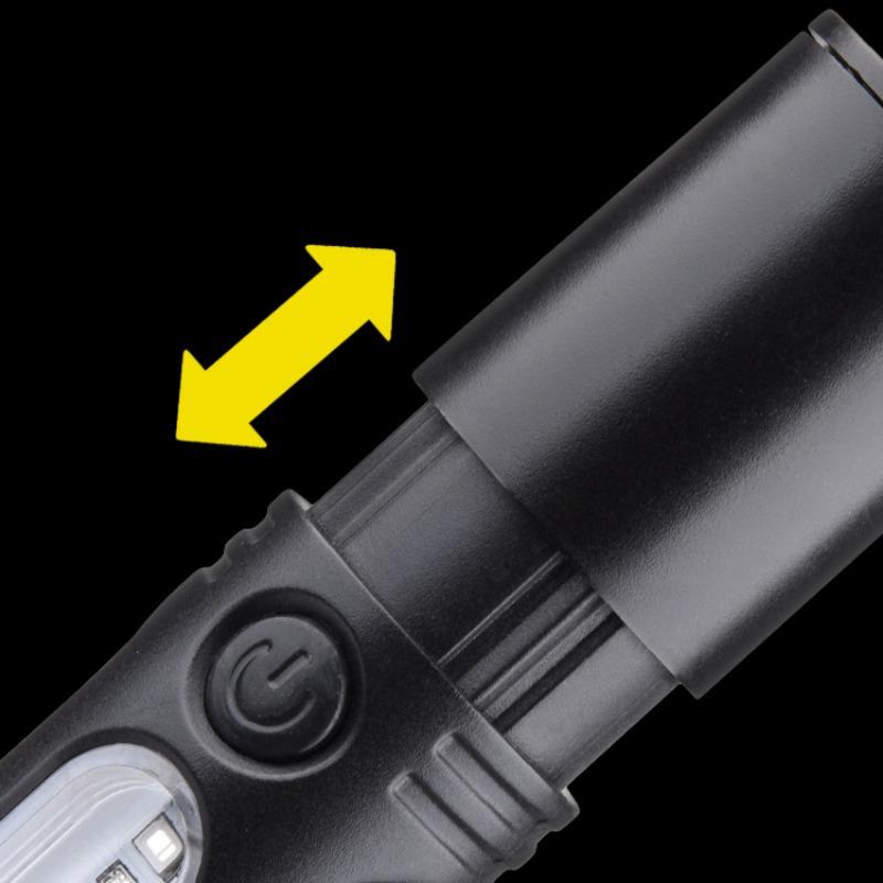 New Model High Brightness Flashlight Zoomable Outdoor Home Use Super Bright White Laser Lighting Mini Portable Charging