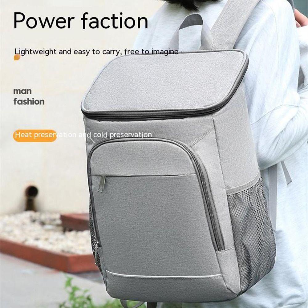 Insulated Thermal Backpack Thermal Outdoor Picnic Bag Refrigerator Cooler Backpack  Fresh Keeping
