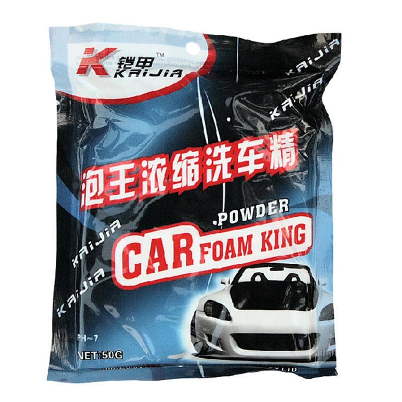 

Car Washing Decontamination Concentrated Powder Strong Essence Foam Cleaner Windshield Shampoo Wash Detergent for Automobiles білий