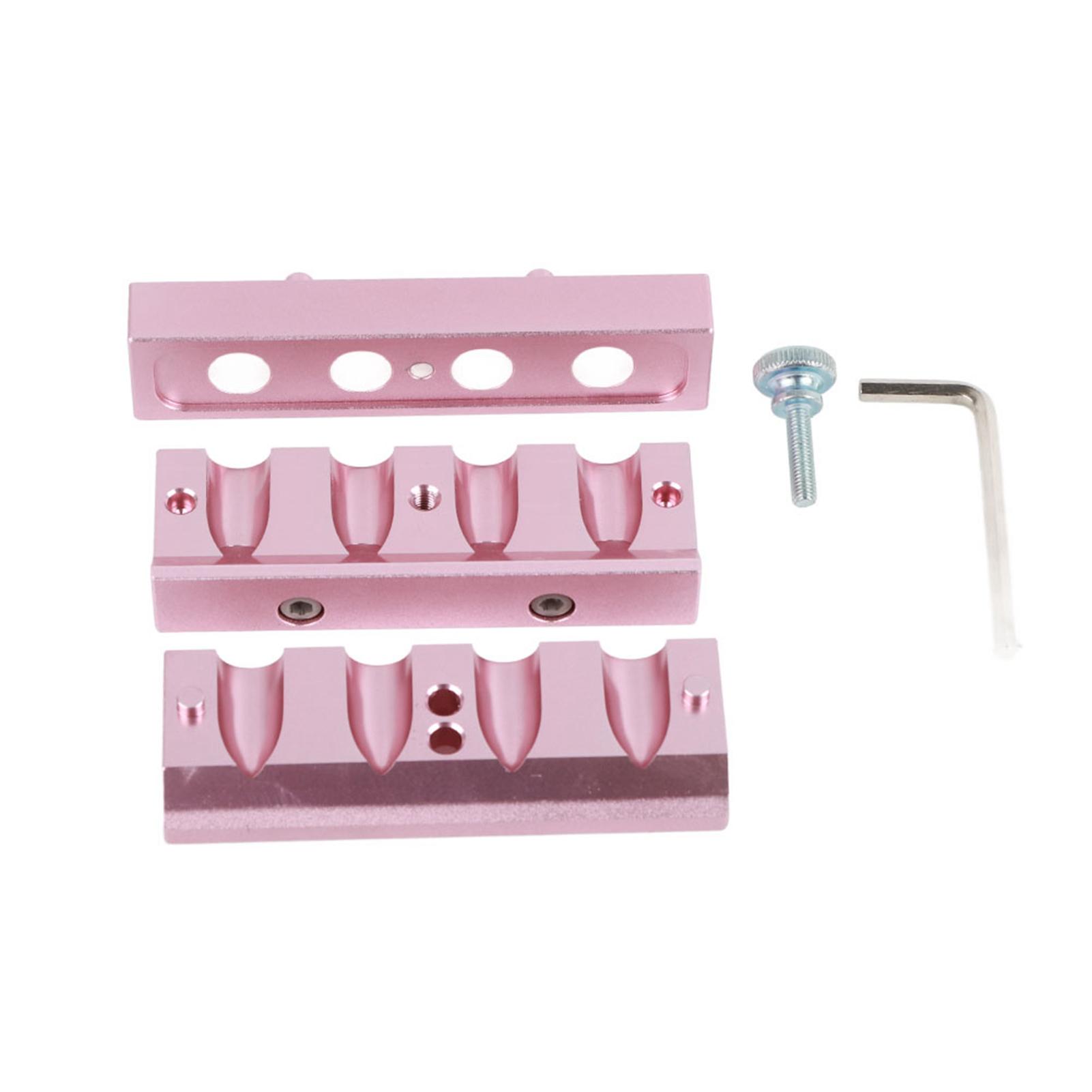 

12.1mm 4 Holes Dual Use Beak Type Lipstick Mold Cosmetic Lip Balm Maker ( Gold)
