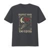 Gothic Emo Music Fan T Shirt Respect Your Elders Unique Tribute to Culture  vintage Washed Soft graphic Stretched Comfortable