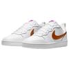 New Nike Court Borough Low 2 SE 'White Metallic Copper' GS DQ5979-100