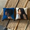 C-Camila Cabello Cushion Cover Cushion Cover Pillowcase, Anti-Mite Invisible Zipper, Linen Sofa Cushion
