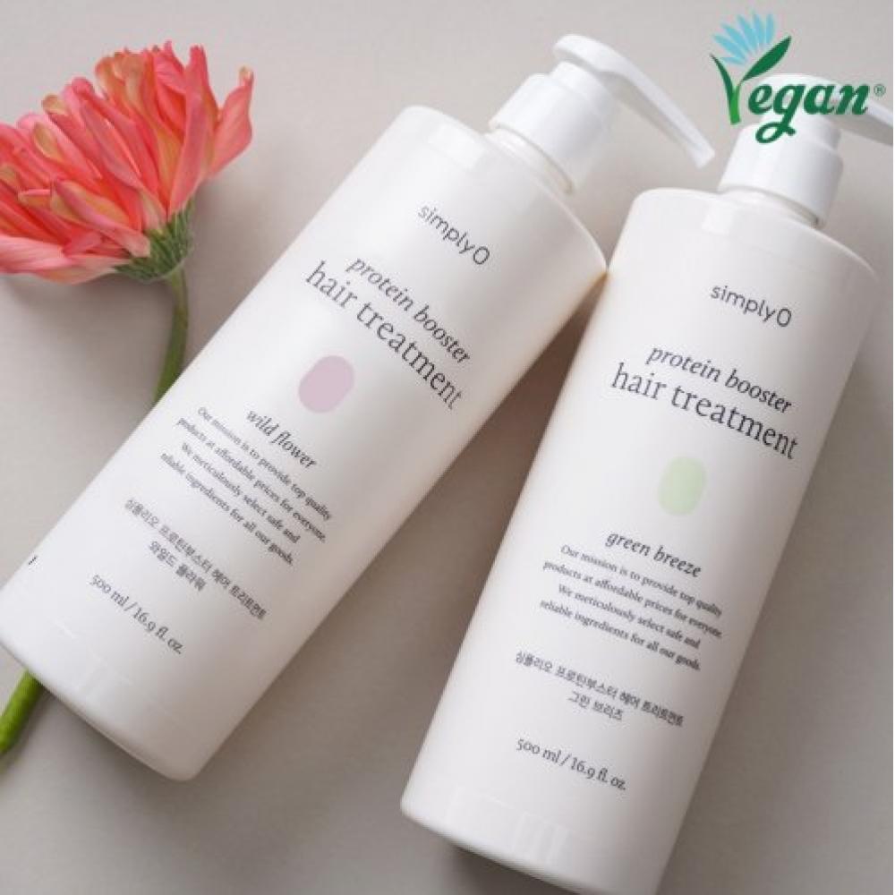 Simplyo 16 Protein Protein Booster Vegan Hair Treatment 500ml 2 Fragrances wildflower