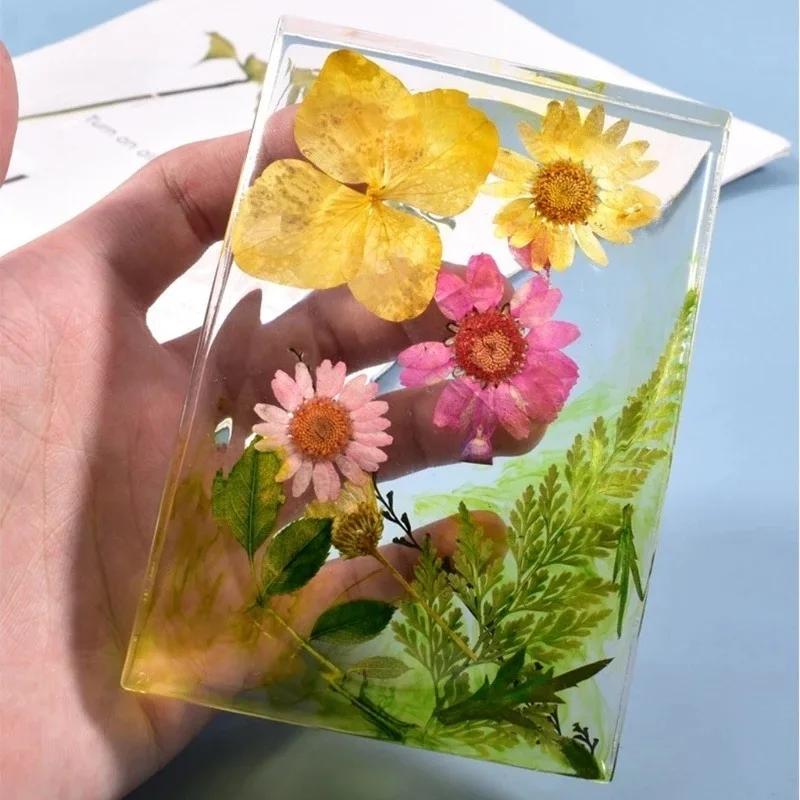 1 stk Krystall Epoksy Resin Form Såpeskål Brett Støping Silikonform DIY Håndverk Dekorasjon Smykkefremstillingsverktøy