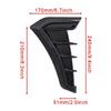 1Pair Car Exteriors Air Intakes Side  Ventilations Wing Cover Decors
