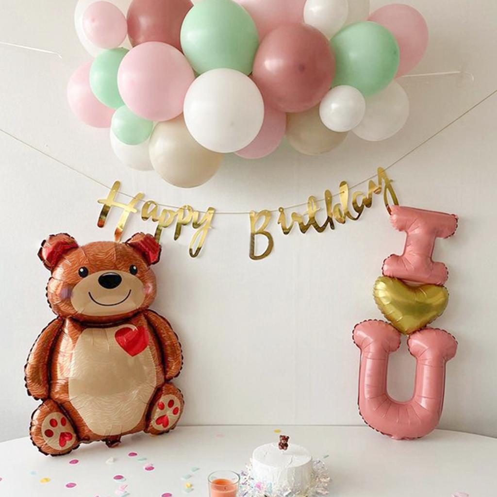 1 STÜCK Herz Hochzeit Valentinstag Ich liebe Dich Aluminiumfolie Heliumballon Verlobungszeremonie Partydekoration Jubiläumsballons