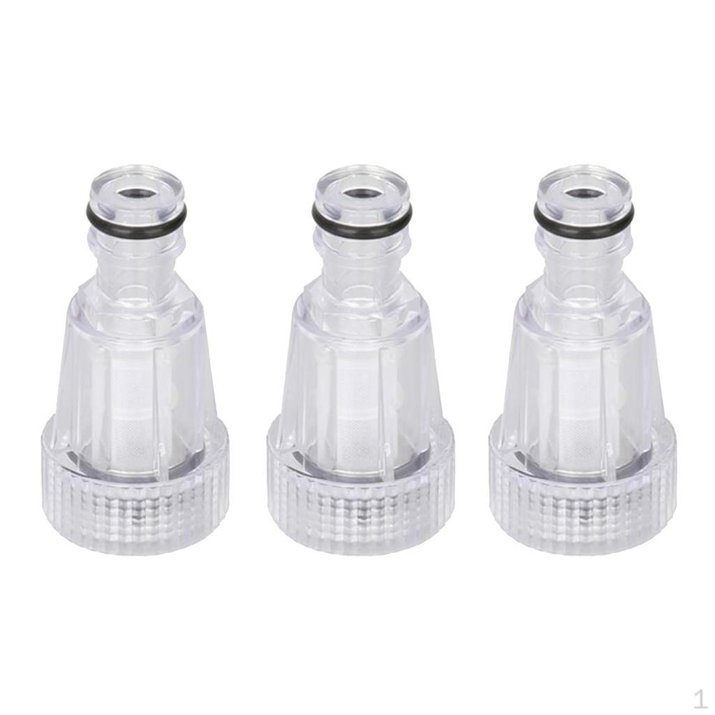 

3 шт. 63 мм Прозрачная вода для мойки высокого давления