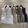 White duck down jacket, vest women's short models, new models, slim-fit temperament, warm vest, fashion coat tide