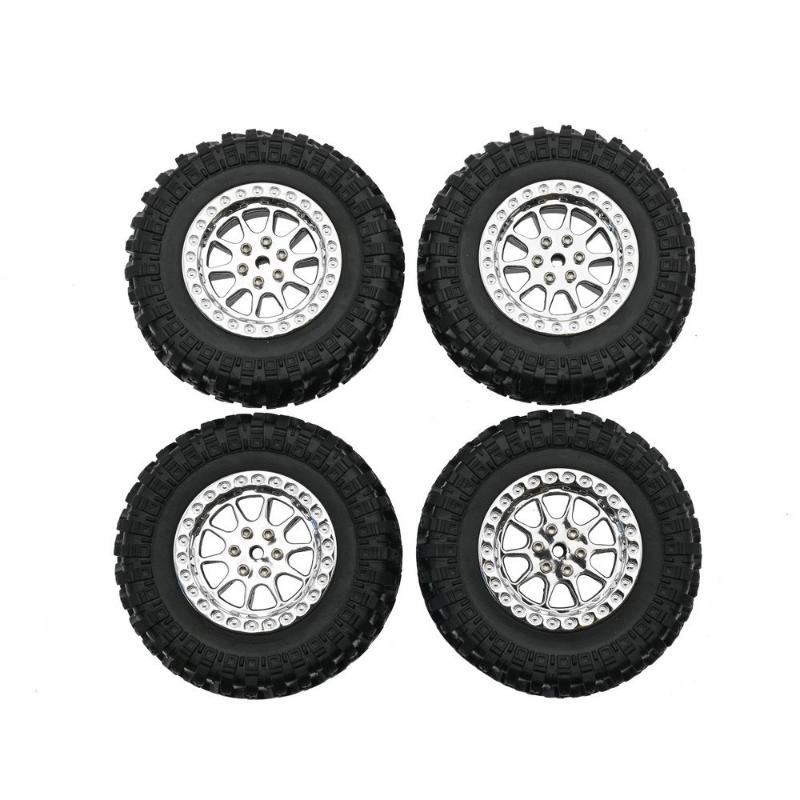 1:12 RC Car Crawler Tire Replacement 72mm Metal Upgraded Wheels Toy Car Upgrade Accessories Parts MN90 91 99 99S