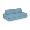 Montessori Standard Waffle Blue Mini Play Sofa