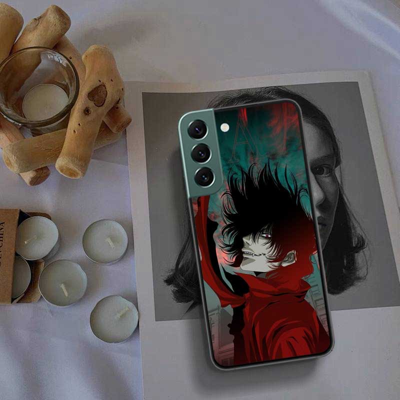 Alucard Helsing Phone Case For Samsung Galaxy S22 S25 Ultra S21 S10 Plus S26 Edge S20 S23 S24 FE Cover Silicone Soft TPU Cle