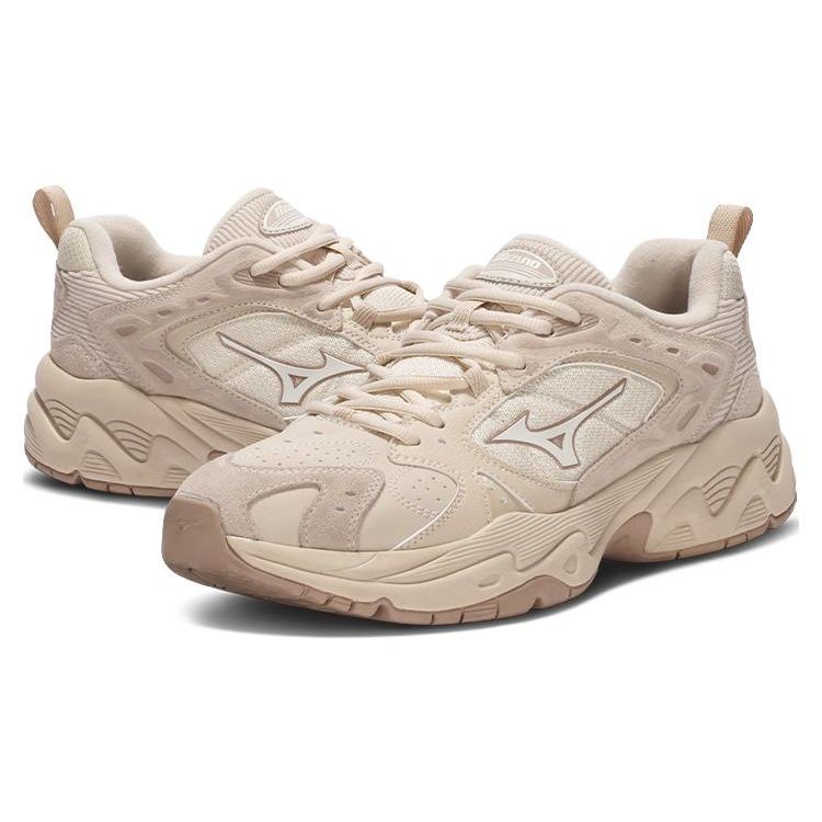 Mizuno Trainer 2K Cow Split Leather Comfortable Trendy Versatile Non-Slip Wear-Resistant Shock Absorbing Low-Top Dad Shoes Unisex sneaker D1GH230508